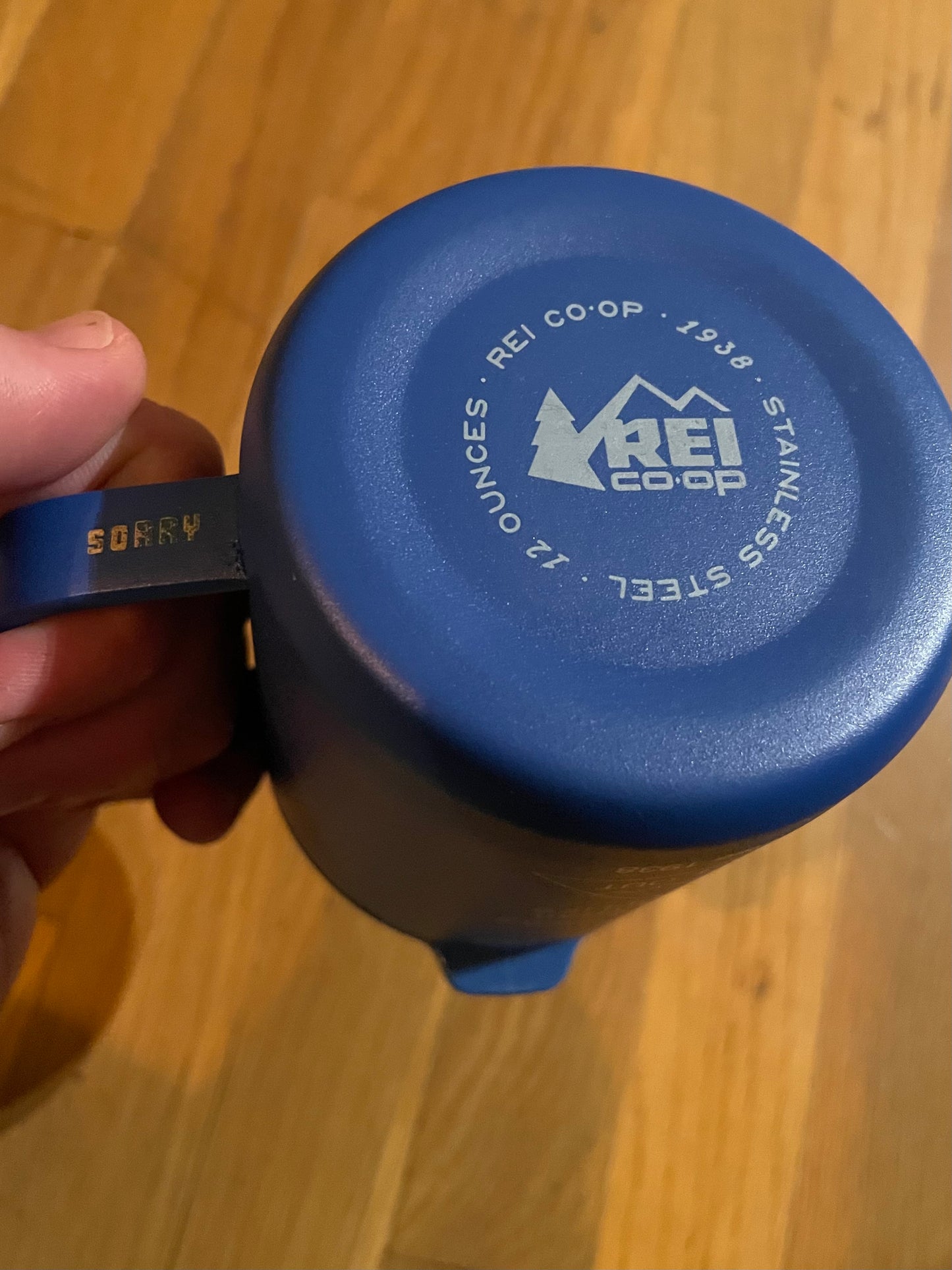 SORRY Ghost arrr-eee-eye Camping Mug