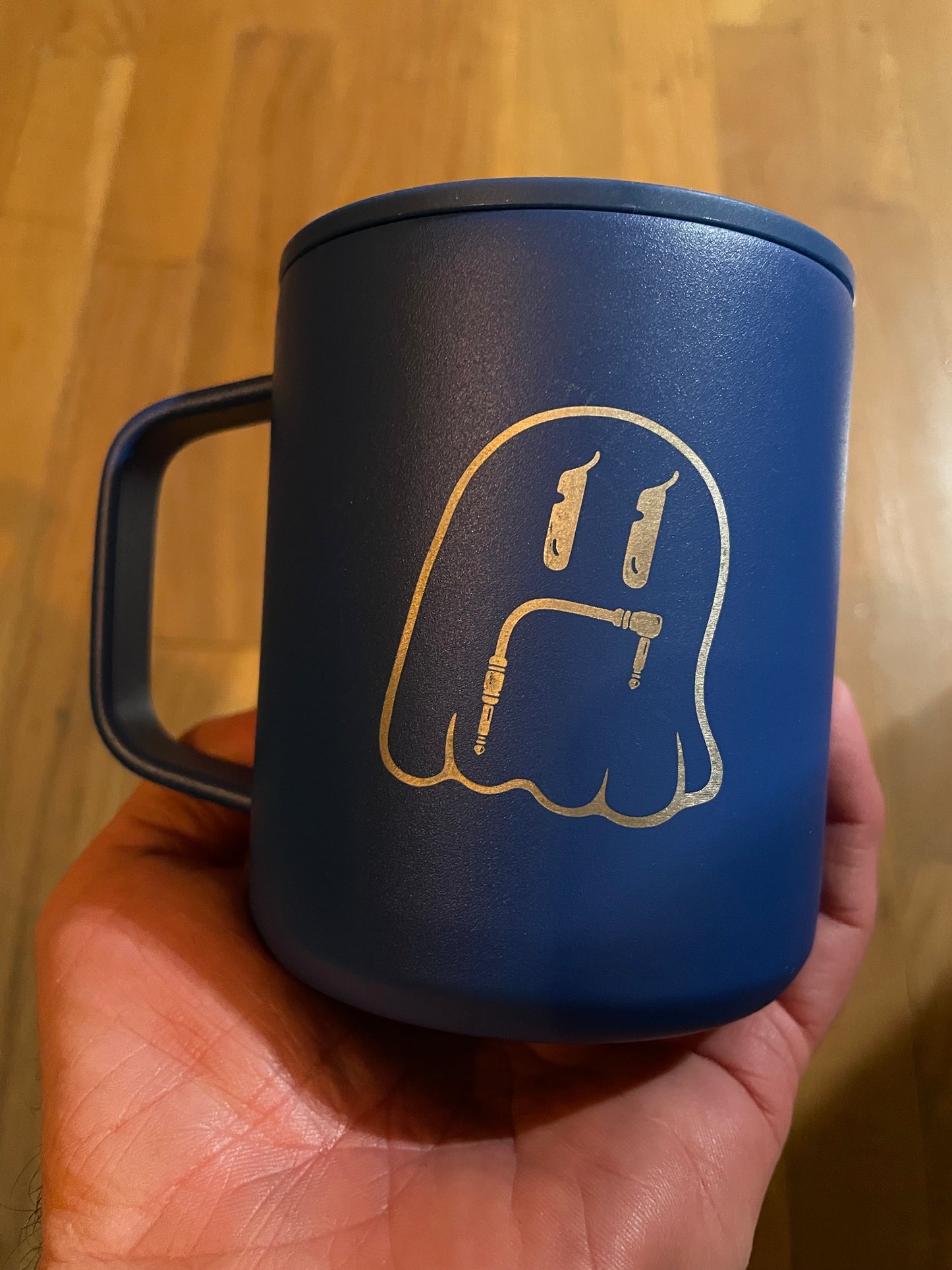 SORRY Ghost arrr-eee-eye Camping Mug