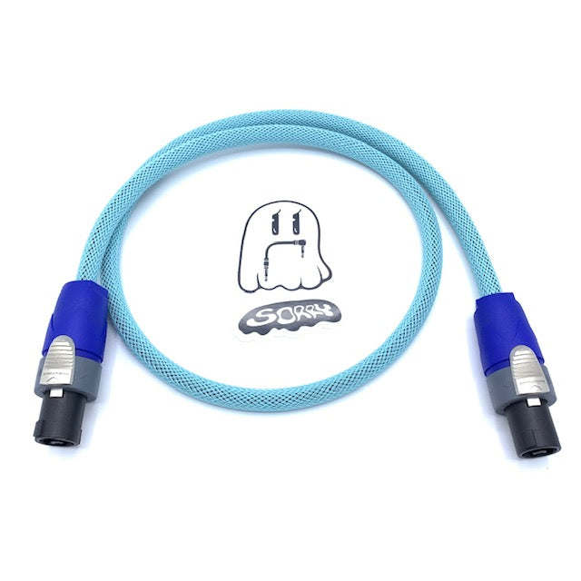 SORRY SpeakOn Speaker Cable - AQUA BLUE