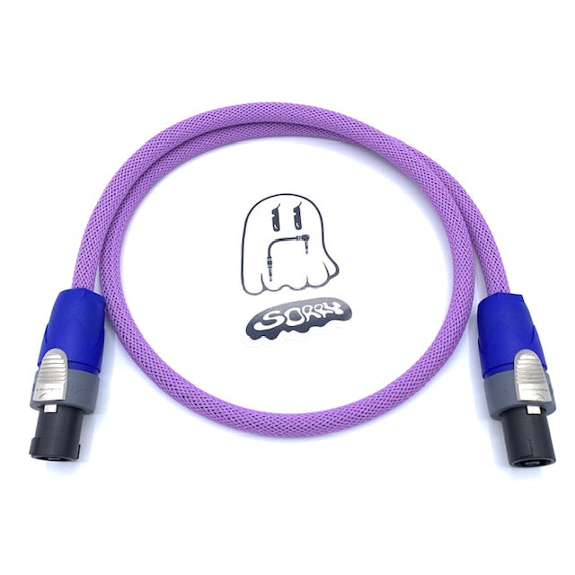SORRY SpeakOn Speaker Cable - LAVENDER