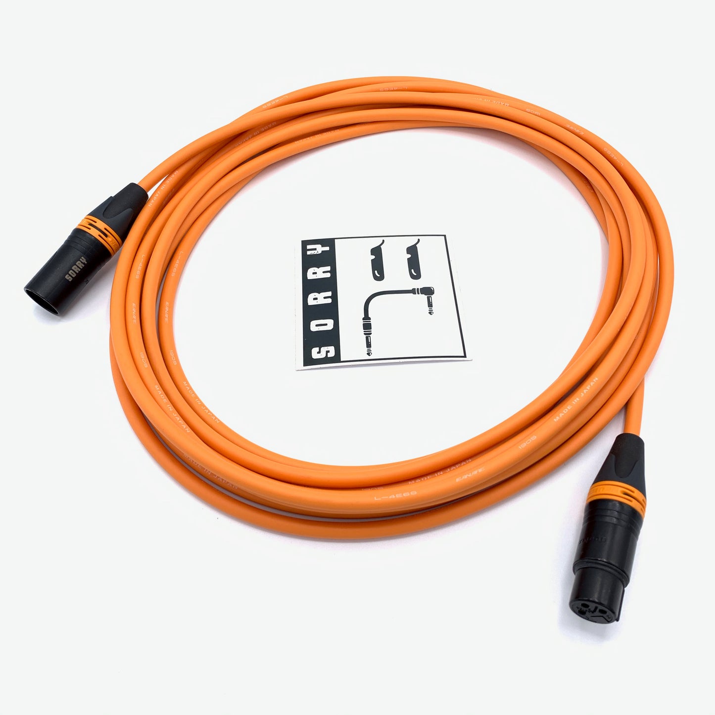 SORRY Microphone Cable - ORANGE