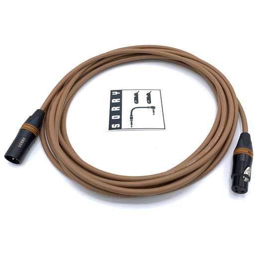 SORRY Microphone Cable - BROWN
