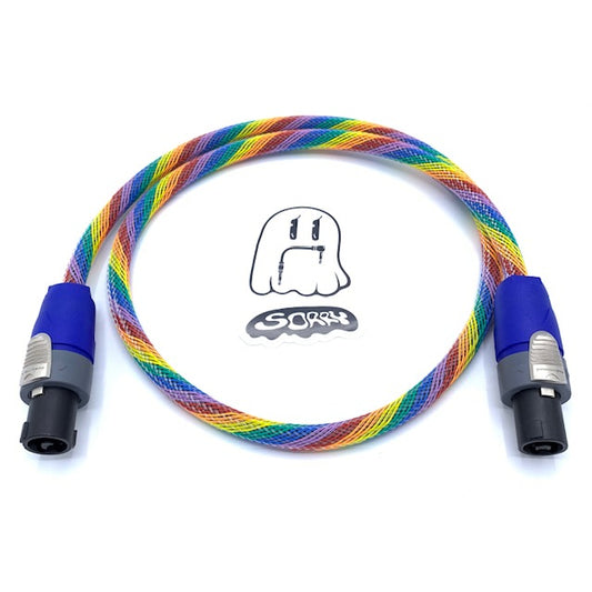 SORRY SpeakOn Speaker Cable - Rainbow