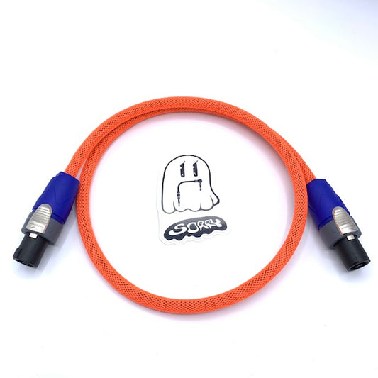 SORRY SpeakOn Speaker Cable - Neon Red