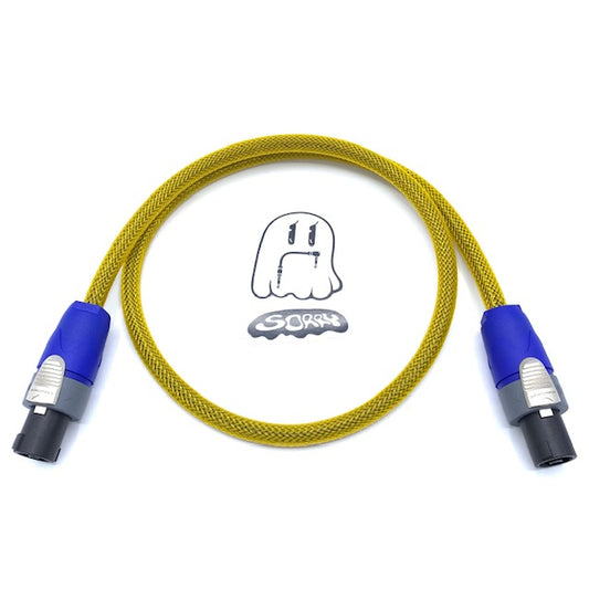 SORRY SpeakOn Speaker Cable - Yellow Gold