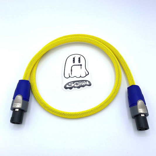 SORRY SpeakOn Speaker Cable - Neon Yellow