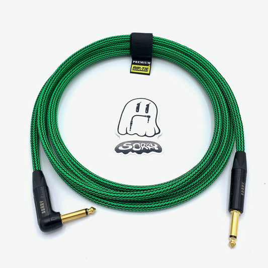 SORRY Straight to Right Angle Guitar / Instrument Cable - Ogre