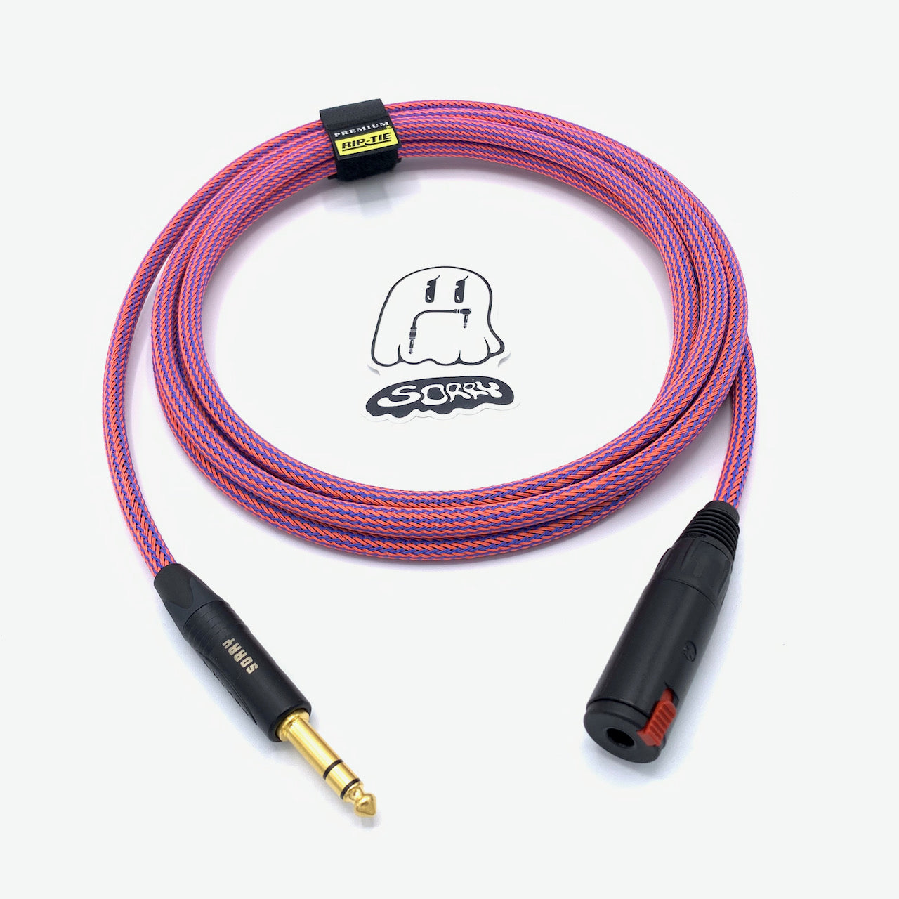 SORRY Locking Headphone Extension Cable - Superhero