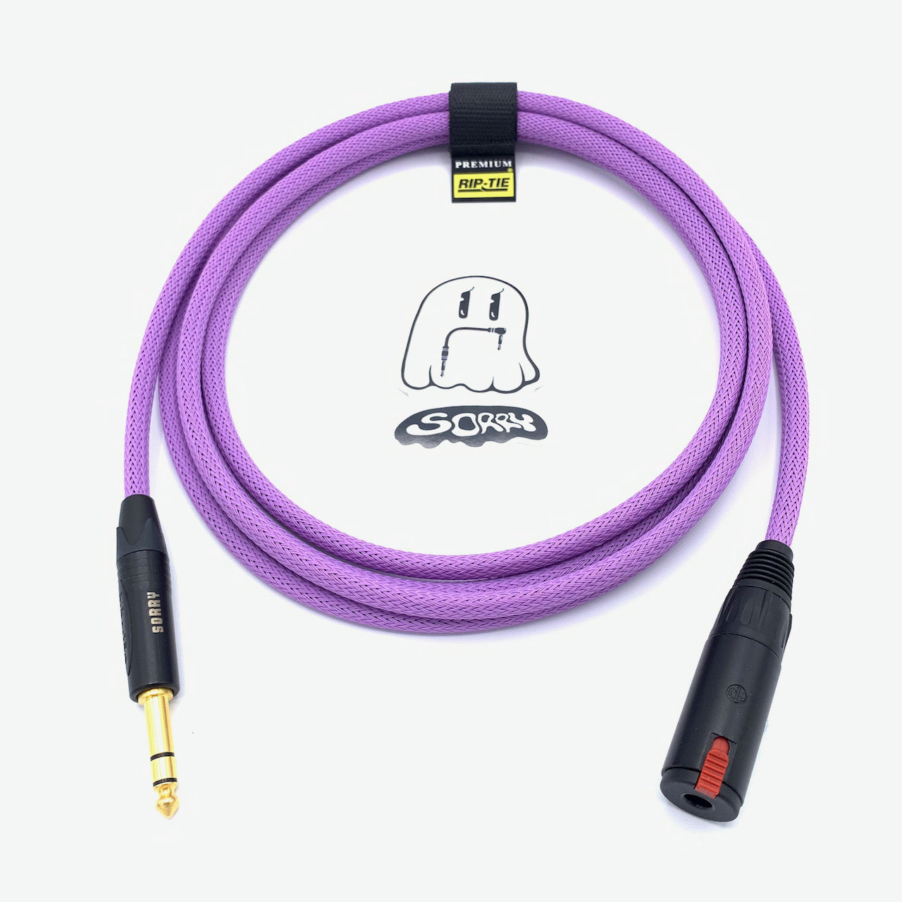 SORRY Locking Headphone Extension Cable - Lavender