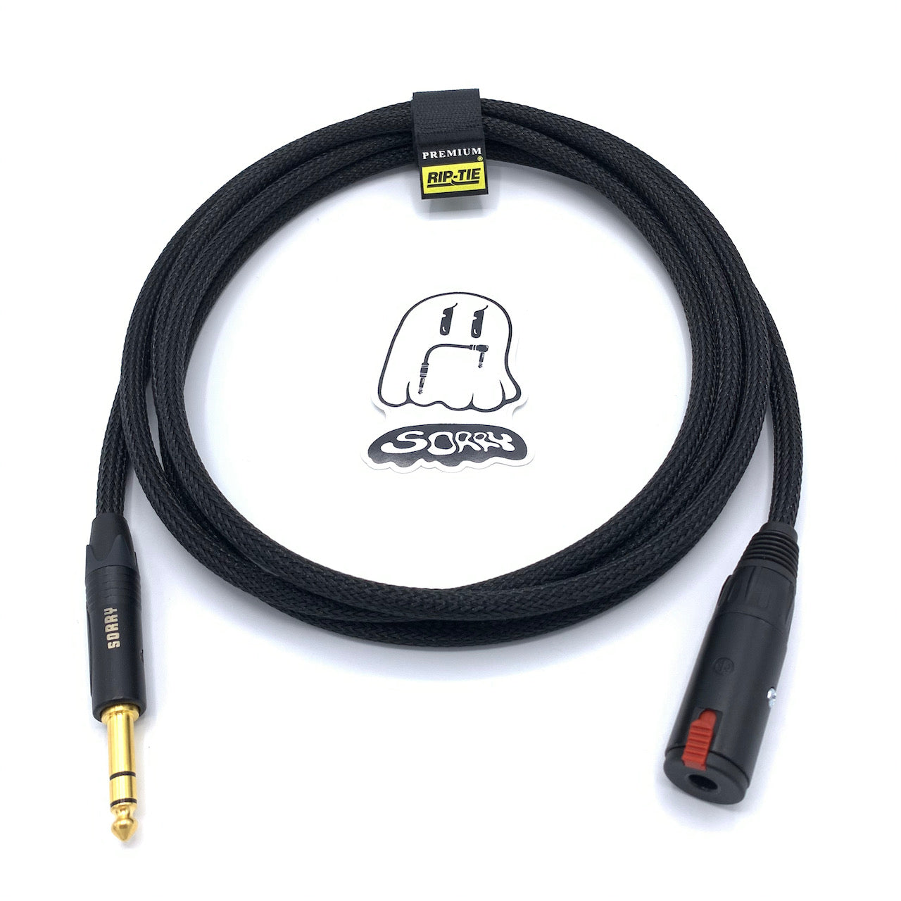 SORRY Locking Headphone Extension Cable - Extra Black
