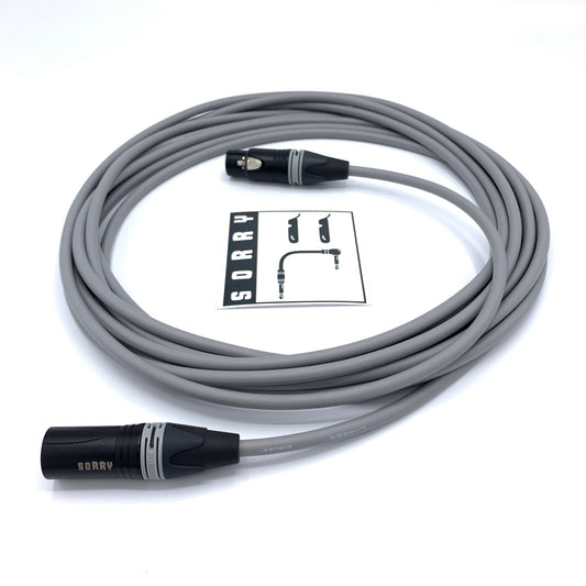 SORRY Microphone Cable - Standard Gray