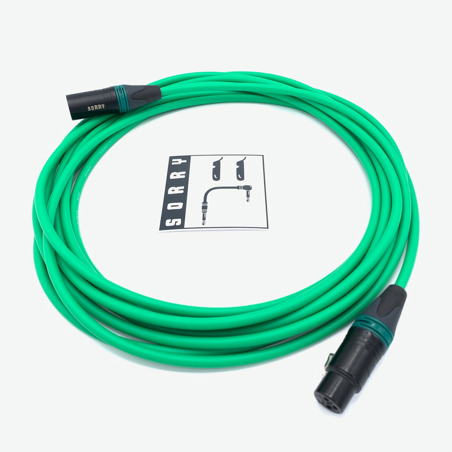 SORRY Microphone Cable - Standard Green