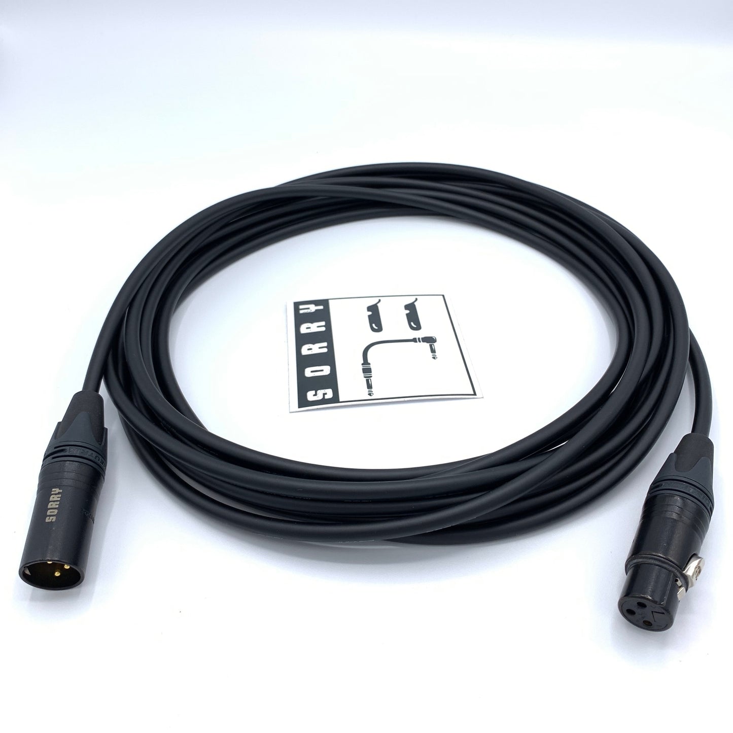 SORRY Microphone Cable - Standard Black