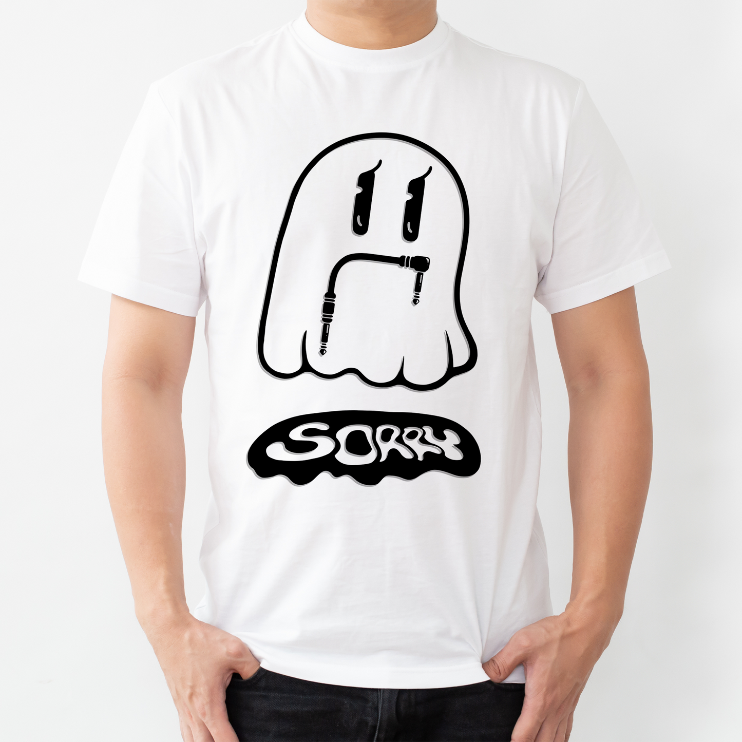 SORRY Cables™ Shirt! Ghost Logo